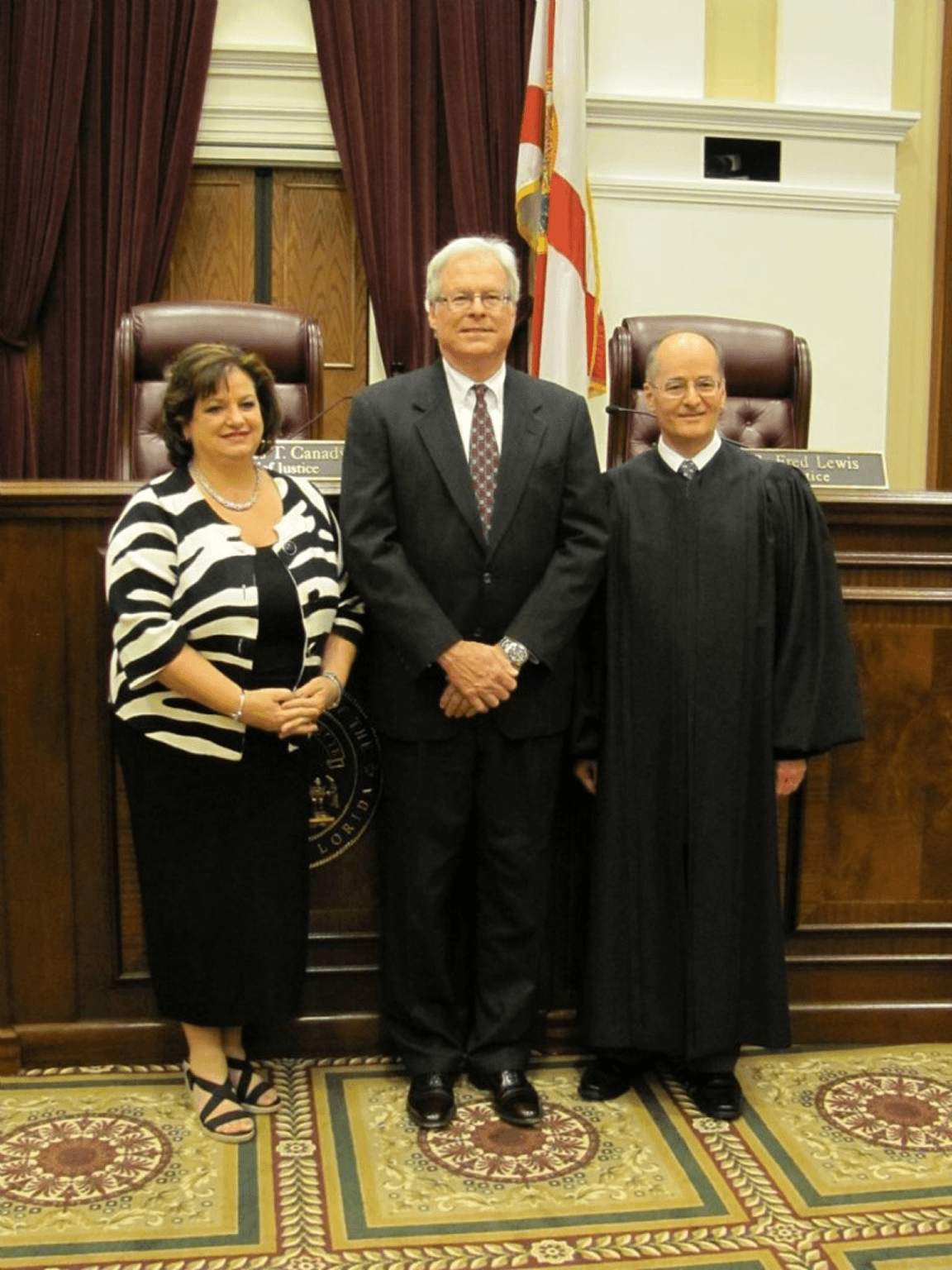 Daniel L. Hightower receiving Florida Bar Pro Bono Award